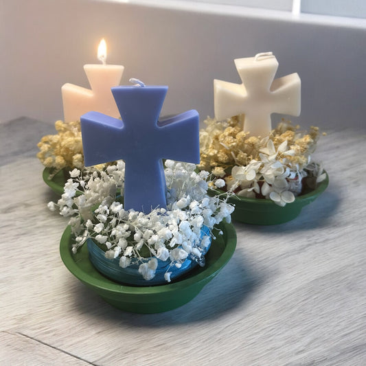 Cross candles